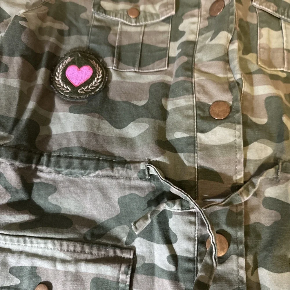 Justice girls camouflage